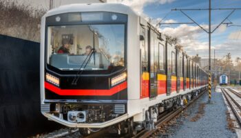 Skoda Transportation has produced the first metro train for Warsaw
