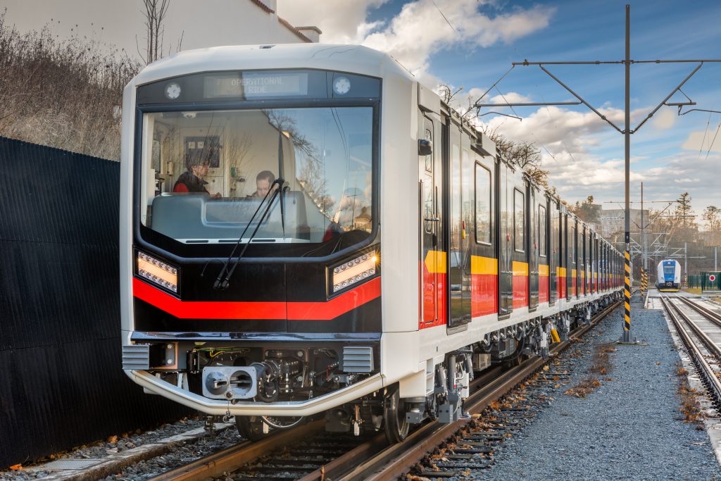 New metro train from Skoda Transportation for Warsaw