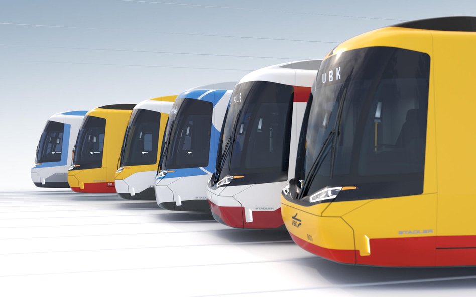Citylink trams design project by Stadler Rail for the VDV consortium from Germany and Austria