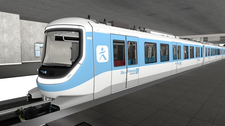 Designed by the Alstom Metropolis metro train with a claimed 98% recyclability
