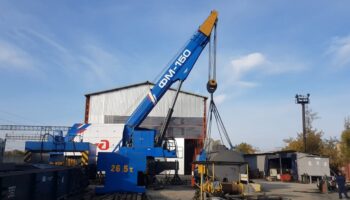 Chelyabkranservice certified the FM-150 railway crane