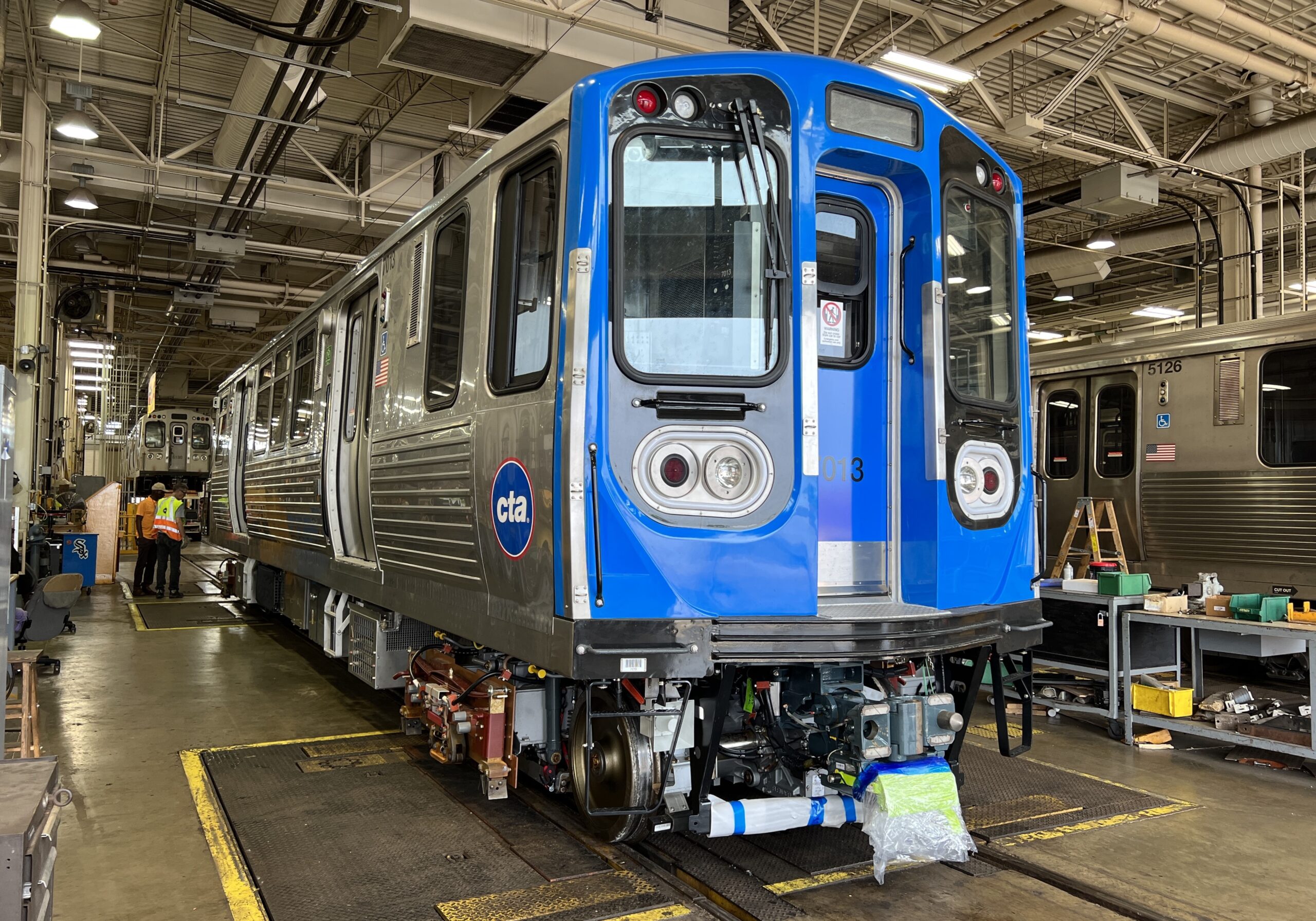 First 7000-series metro train by CRRC entered service in Chicago