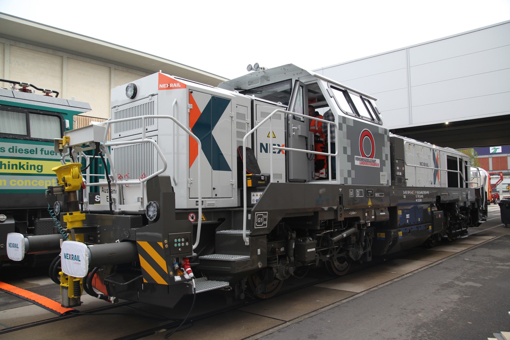 Vossloh DE18 shunting locomotive