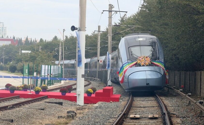 EMU-320 high-speed train by Hyundai Rotem