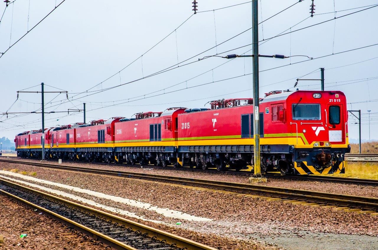 Class 21E electric locomotive by CRRC delivered to South Africa under a 2014 contract