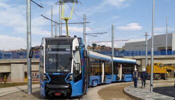 Stadler trams were put into operation in Bolivia