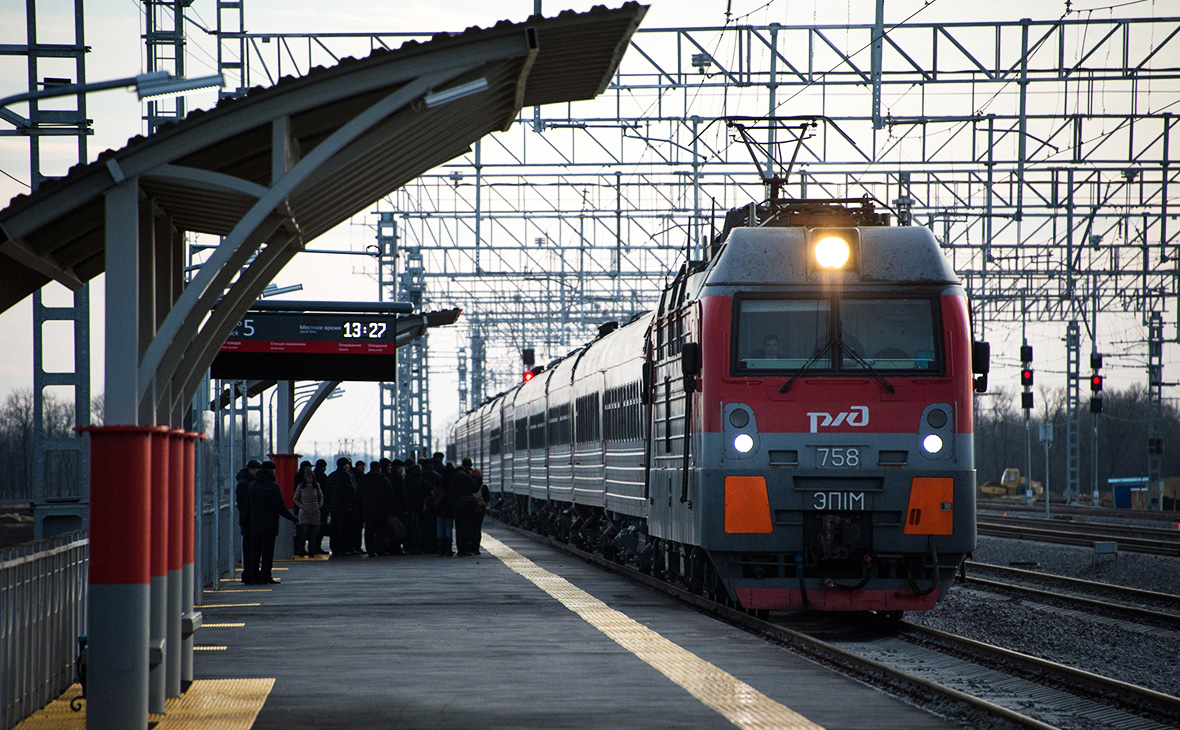 RZD passenger train