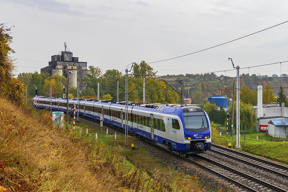 Stadler’s Flirt electric train delivered to PKP Intercity in 2022 on the route to Zakopane
