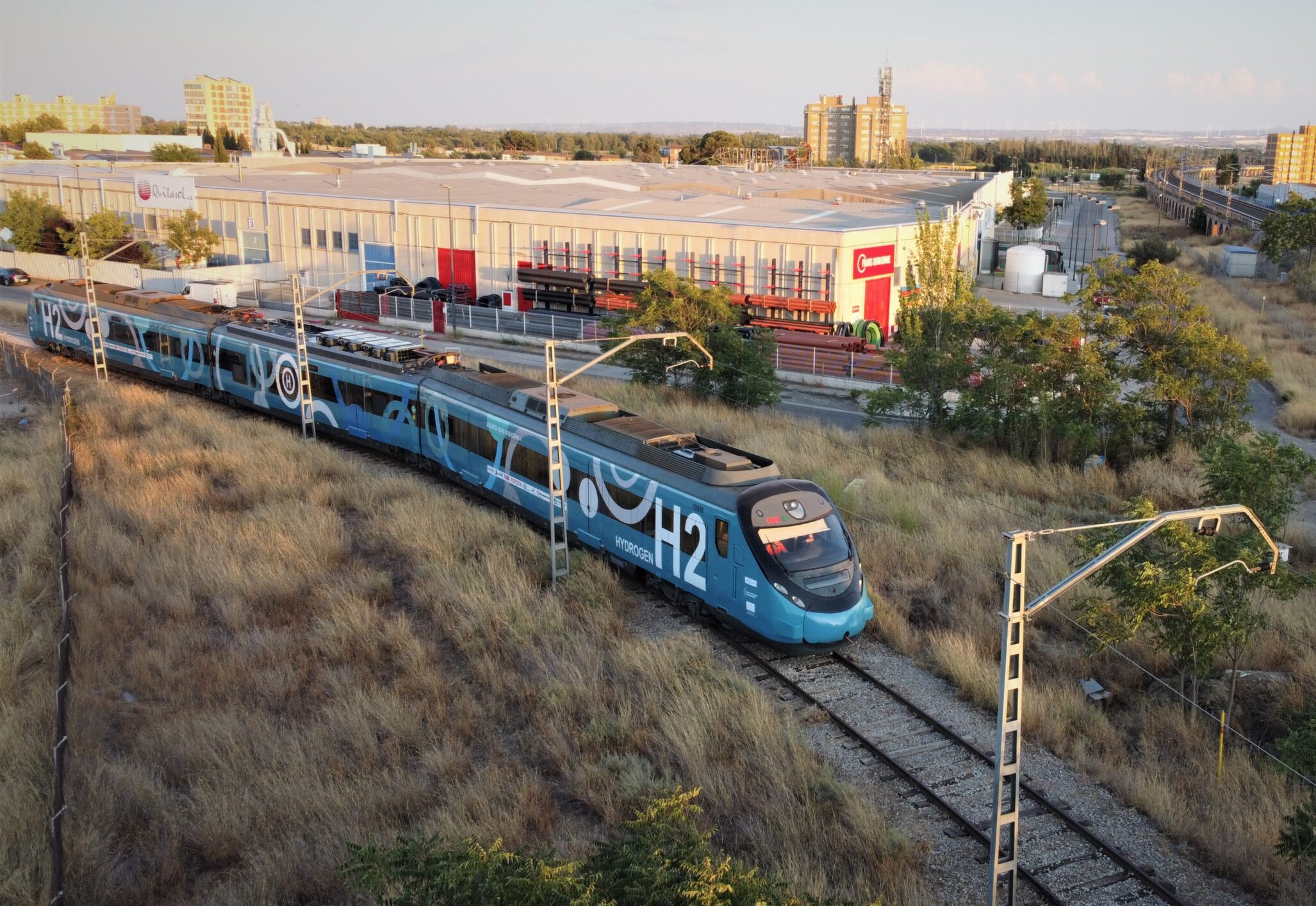 Dynamic testing of the Civia 463 hydrogen train by CAF