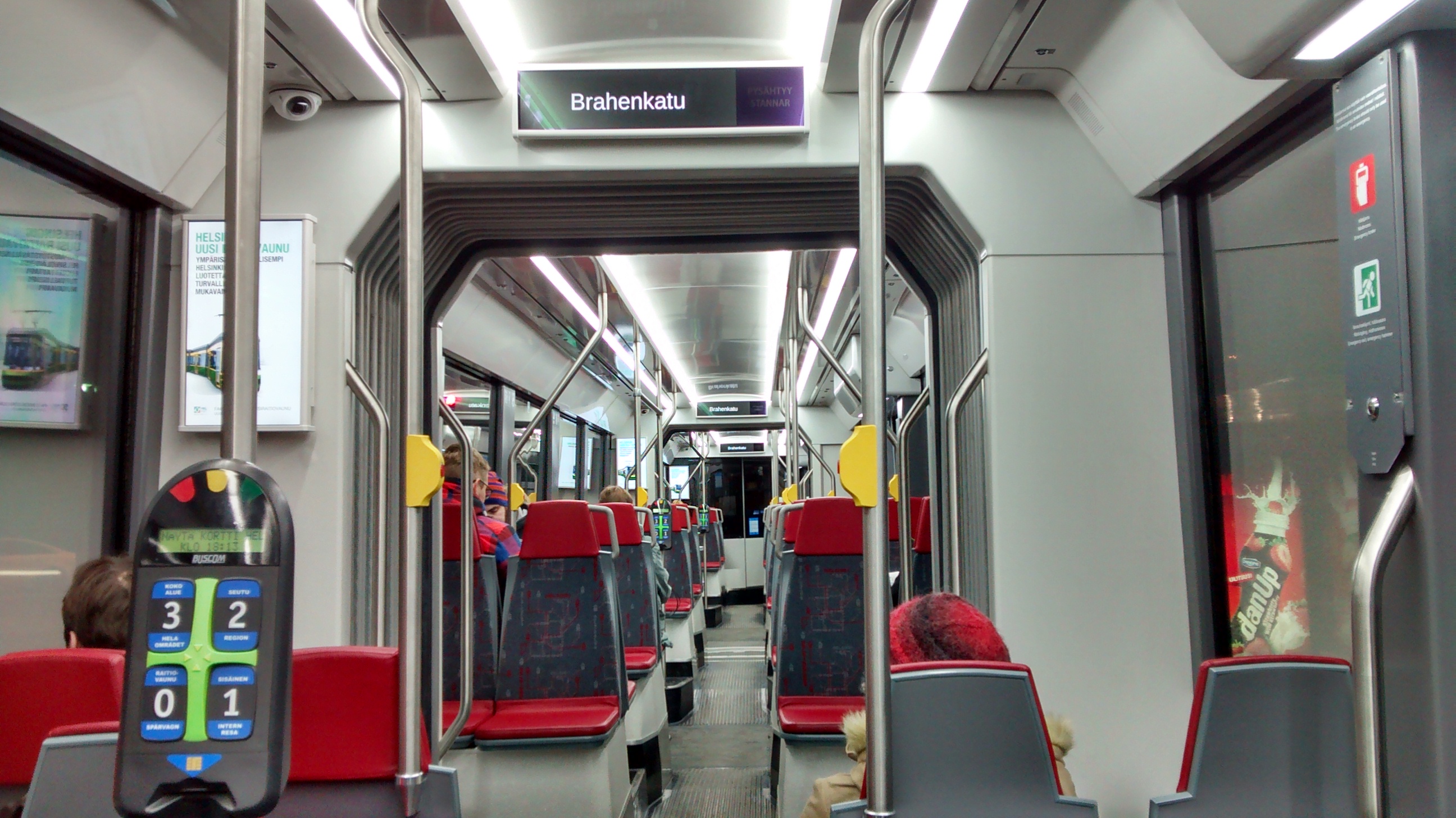 First ForCity Smart tram's cabin