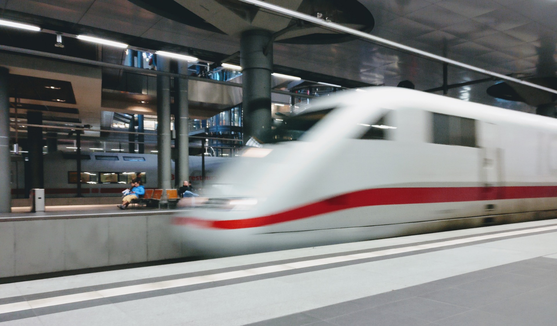 High-speed train in Germany