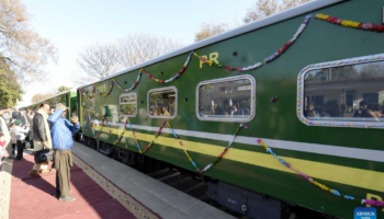 Pakistan Railways starts to put new CRRC passenger coaches in operation