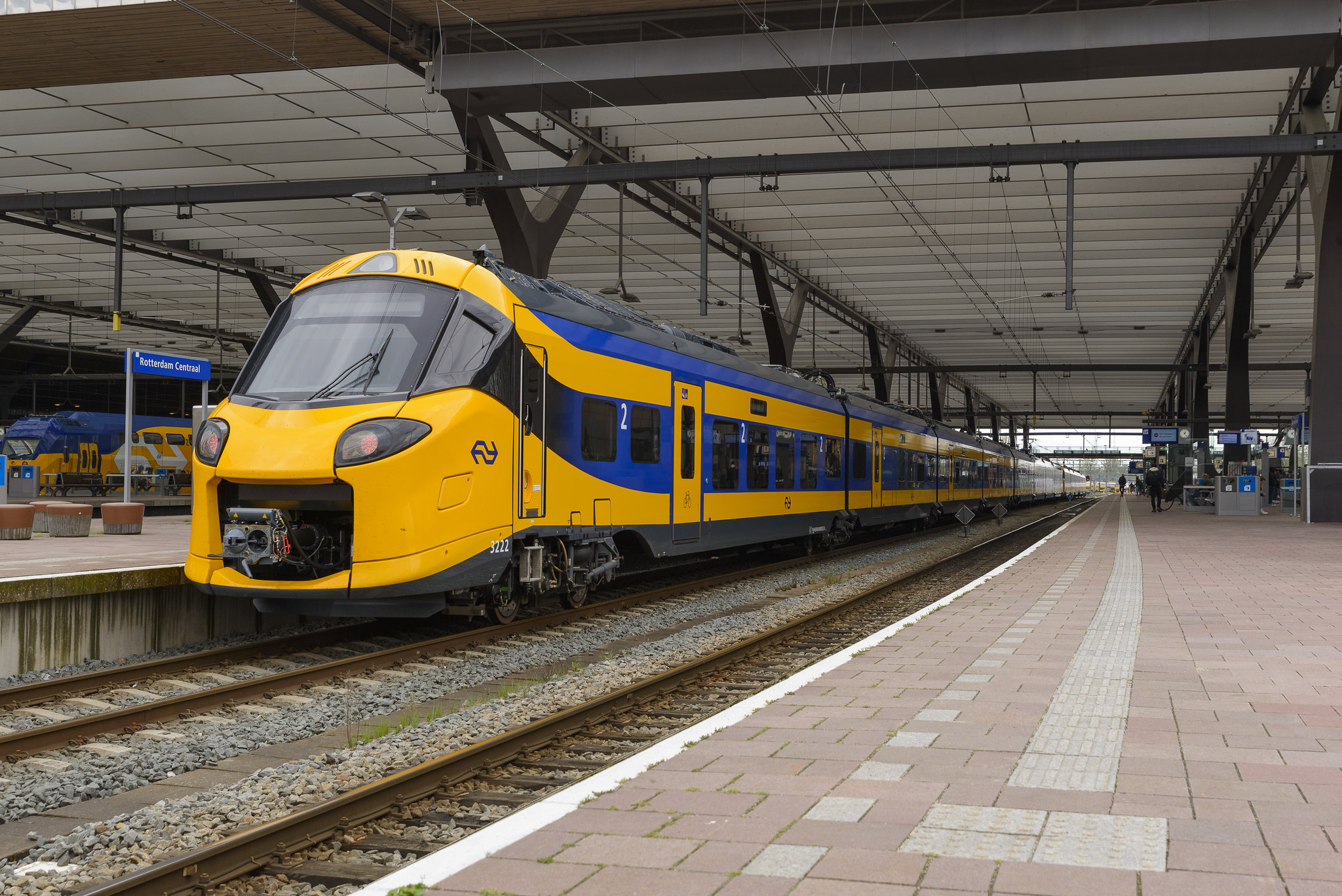 Alstom’s ICNG electric train on its first test run between Amsterdam and Rotterdam