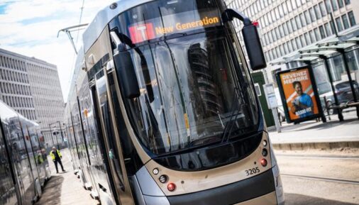 Flexity TNG tram by Alstom for Brussels