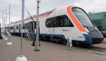 TMH presented the Ivolga 4.0 electric train