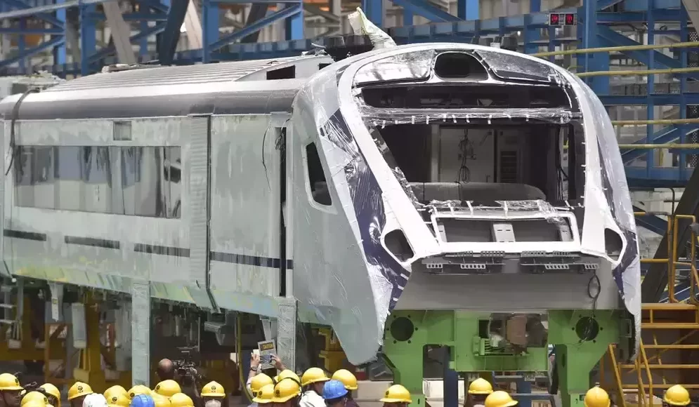 Manufacture of Vande Bharat 2.0 at Integral Coach Factory