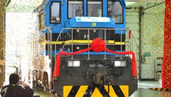 The most powerful battery shunting locomotive by CRRC unveiled
