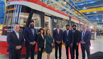 Toronto has put into operation Alstom’s first Flexity tram from a new batch