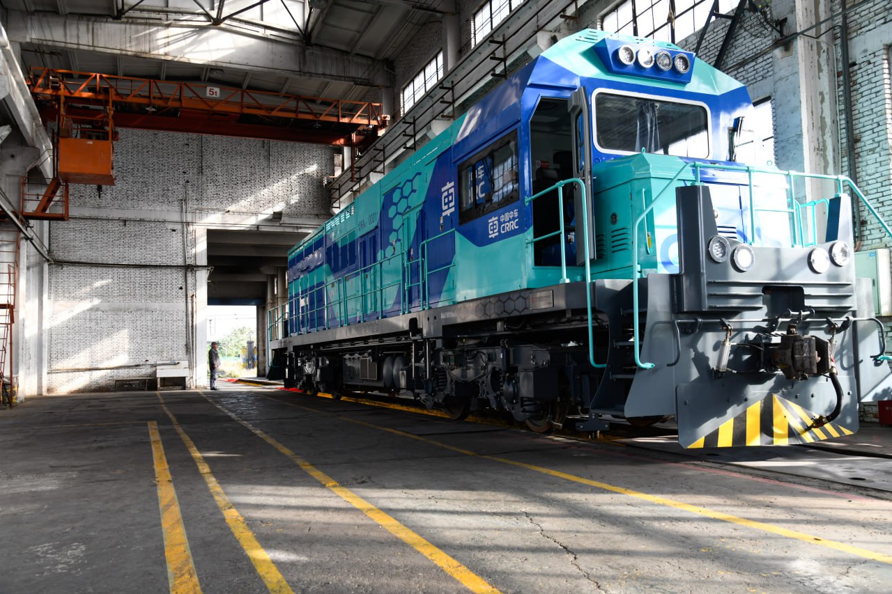 CRRC's hydrogen locomotive for Chile