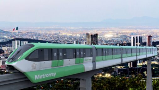 CRRC's unmanned monorail train for Mexico