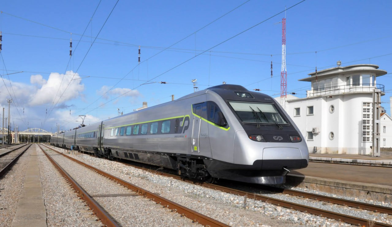 The electric train by Alstom