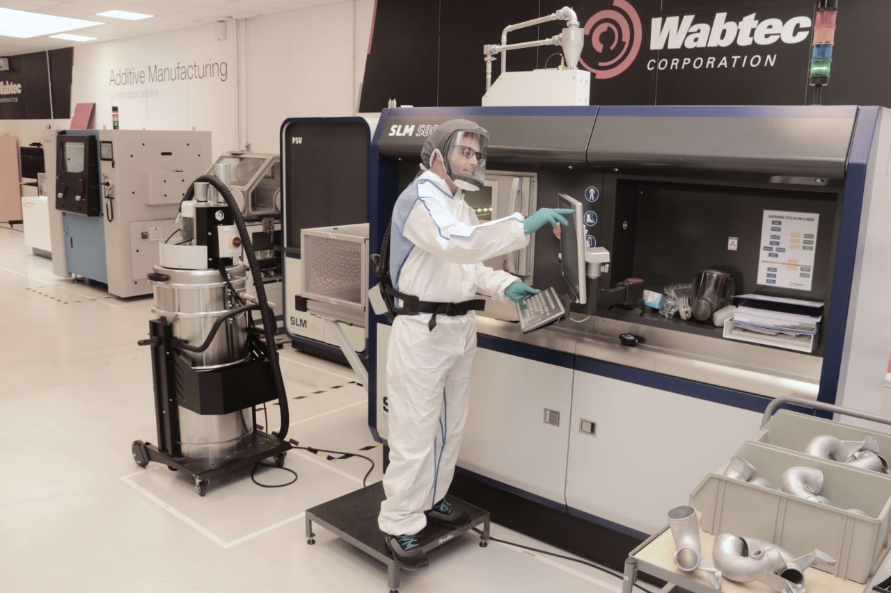 Wabtec's centre for 3D printing in France