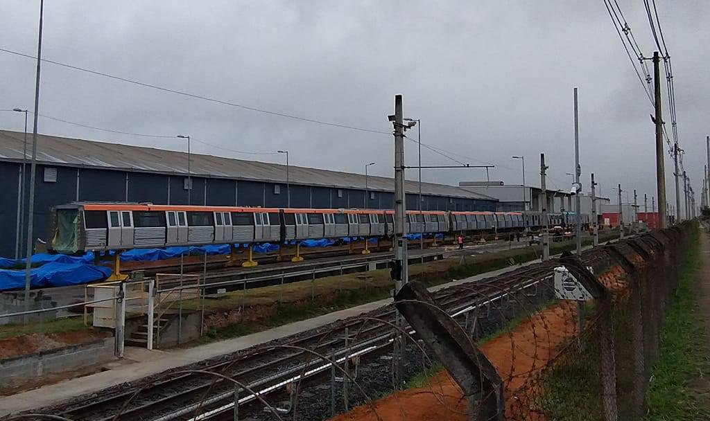 Alstom Metropolis for Bucharest at the Taubate plant