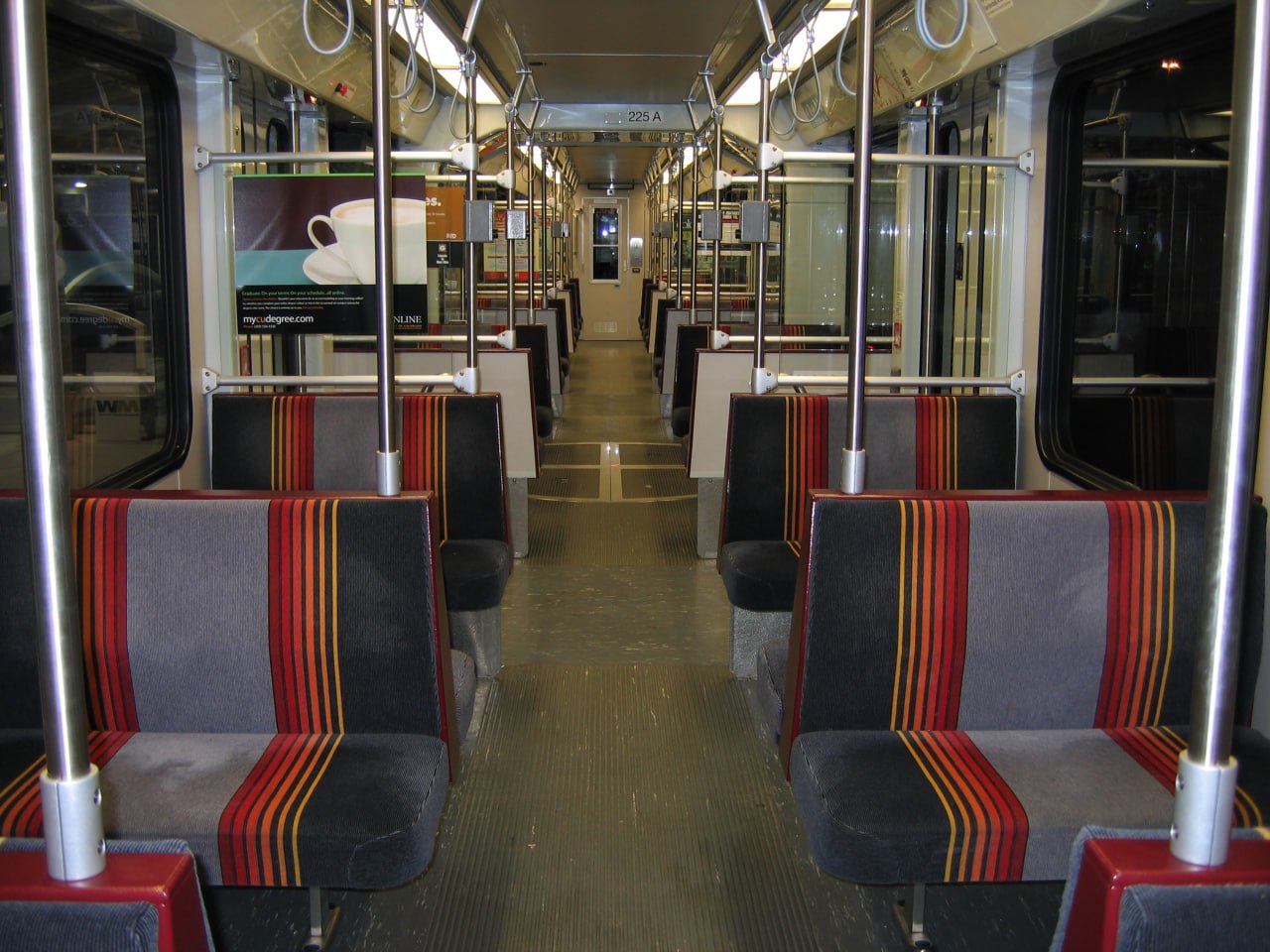Woollen covers used on RTD trams since the early 1990s