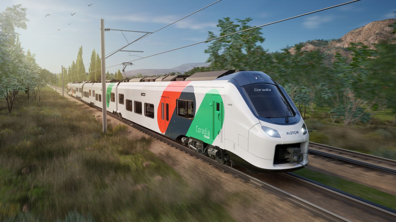 The Coradia Stream H hydrogen train to be purchased for Puglia and Lombardy
