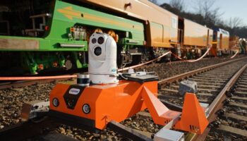 Korail develops track inspection robot