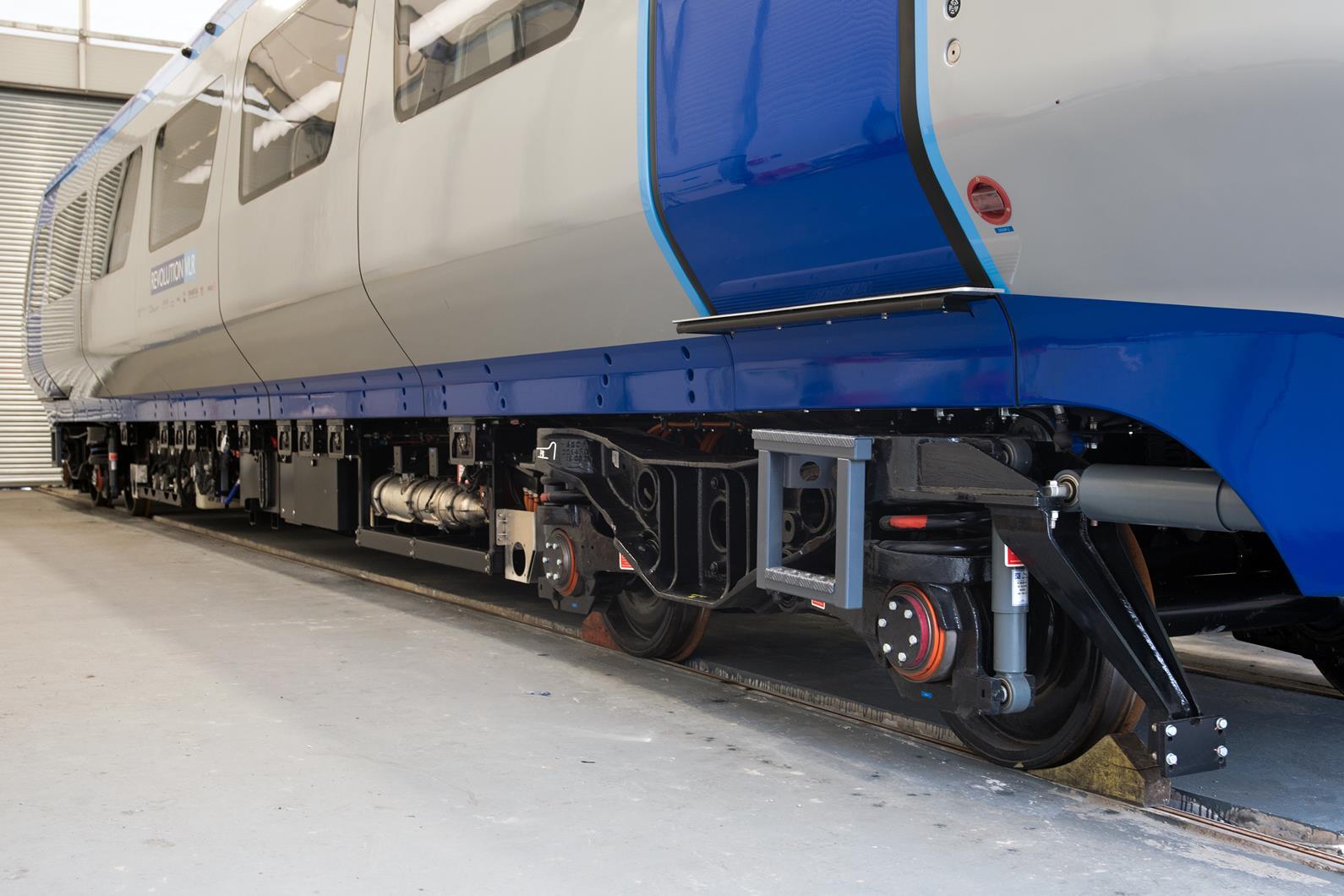 The RVLR bogies and traction equipment