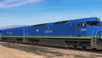 Biomethane modular mainline locomotive under development in the USA