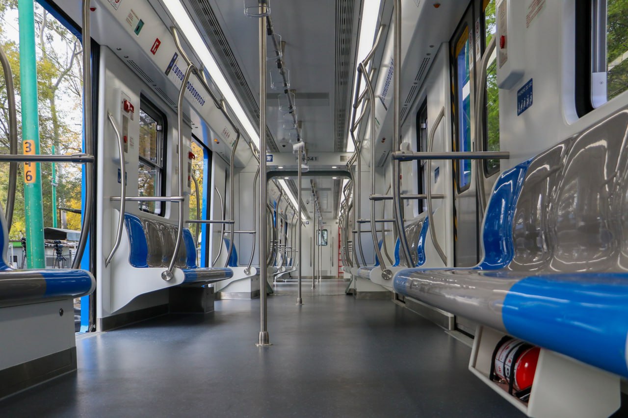 Inside the two-car LRV for Mexico by CRRC