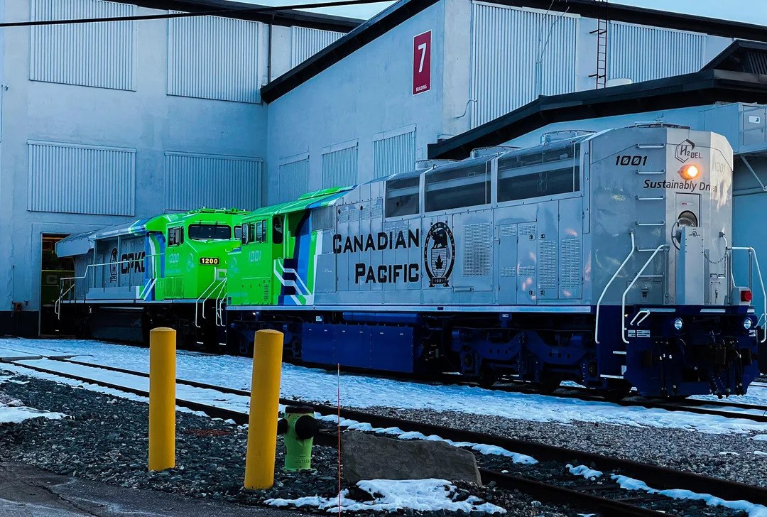 The hydrogen locomotives of CPKC