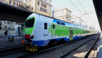 Italy unveils the first refurbished double-deck TAF train