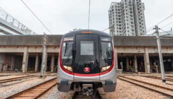 Hong Kong launches new CRRC metro cars with five doors