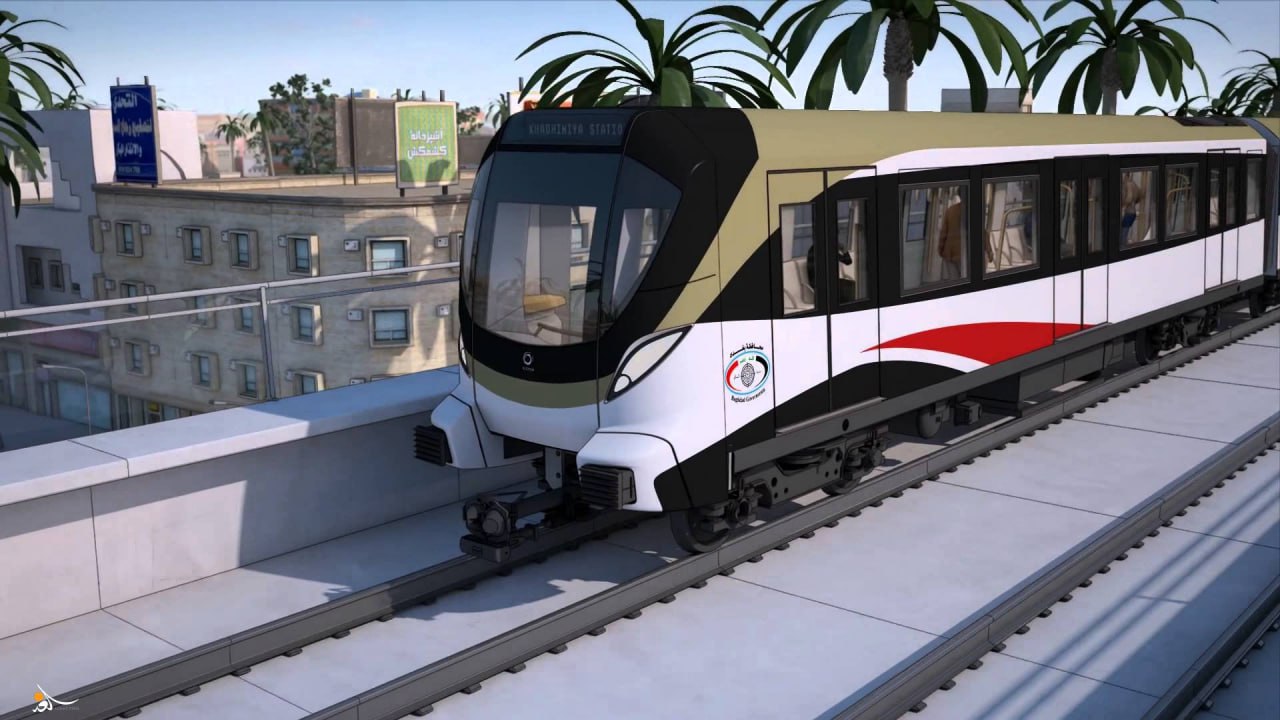 The future metro train for Baghdad