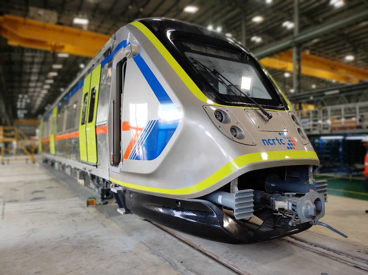 The Adessia EMU for Meerut at Alstom's plant