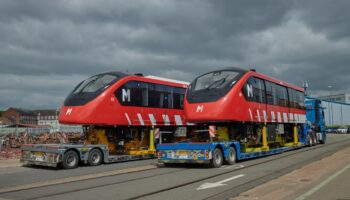Alstom delivers the first Innovia 300 train to the Dominican Republic