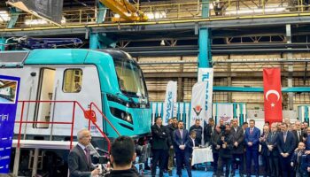 Türasaş starts serial production of first proprietary electric locomotive