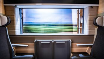 Deutsche Bahn presents mockup of two-person compartment for high-speed trains