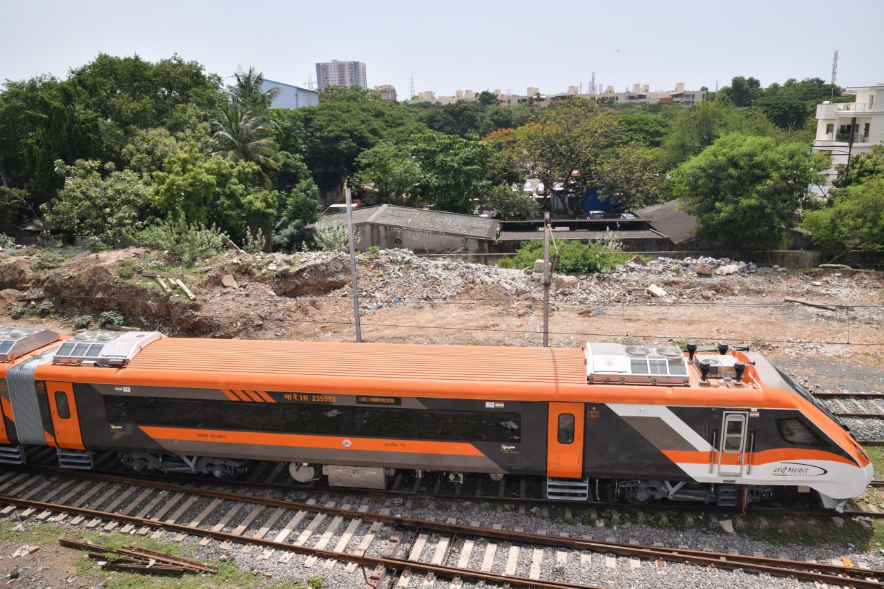 The Vande Bharat train