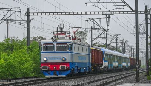 Delivery of a CRRC electric train for Romania