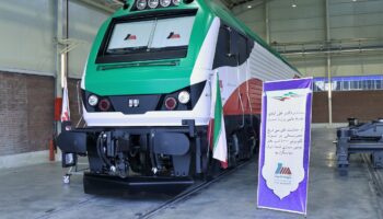 Iran made mainline loco using reverse engineering