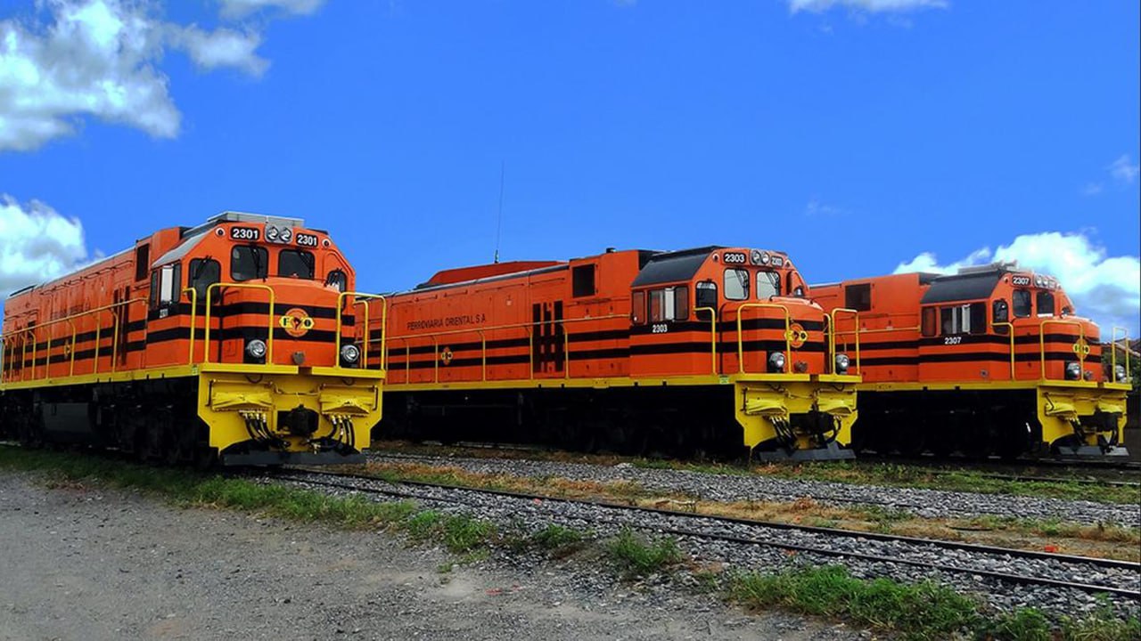 Wabtec's C23EMP diesel locomotives for Bolivia
